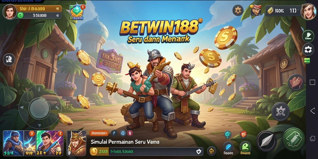 Gameplay menarik dari BETWIN188 yang menunjukkan interaksi antarpemain.