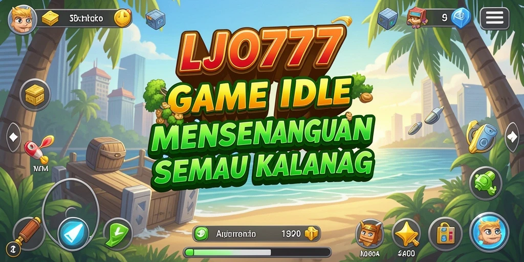 Screenshot utama LJO777 menampilkan gameplay Idle yang mengasyikkan.
