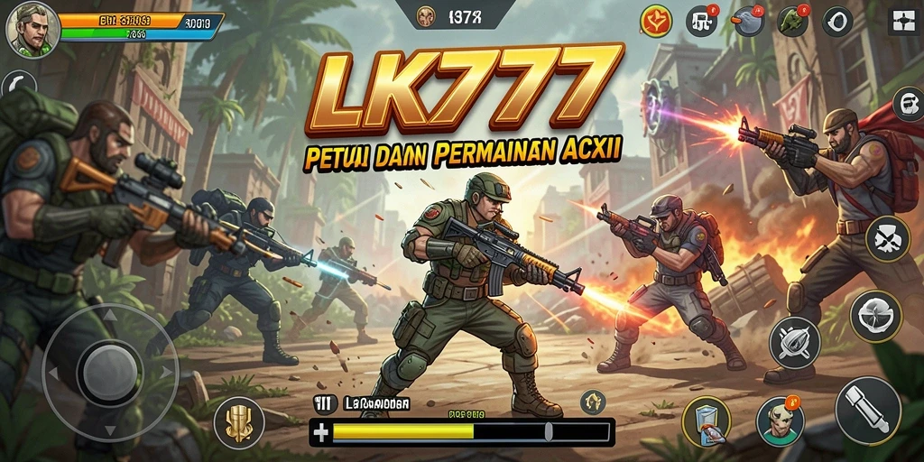 Tampilan gameplay LK777 yang menegangkan dan mendebarkan.