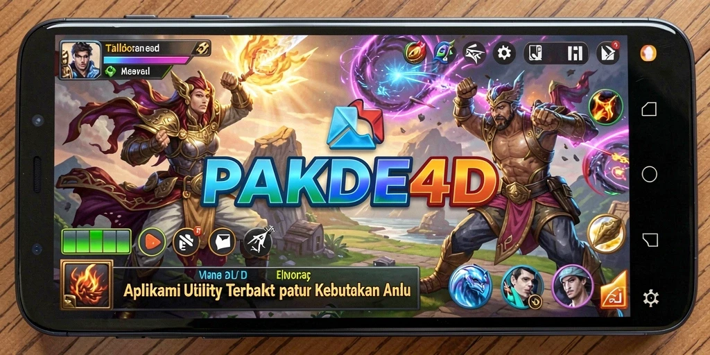 Tampilan antarmuka PAKDE4D yang bersih dan mudah digunakan.