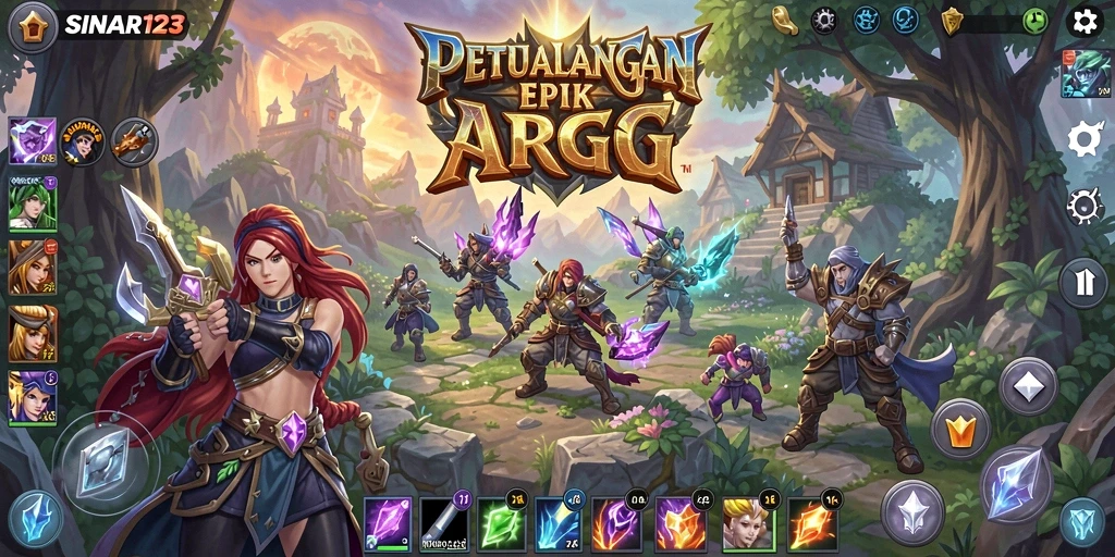 Tampilan gameplay menarik dari SINAR123 dengan aksi seru.